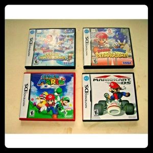 Nintendo Mario Cases DS